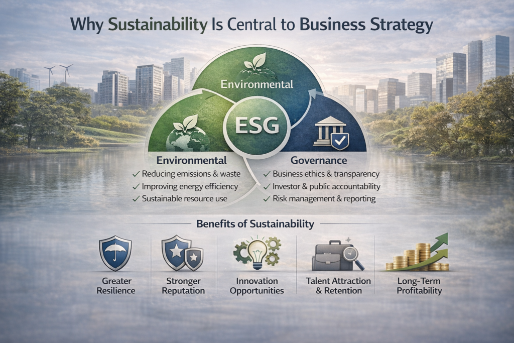 , Why Sustainability Is Now Central to Business Strategy