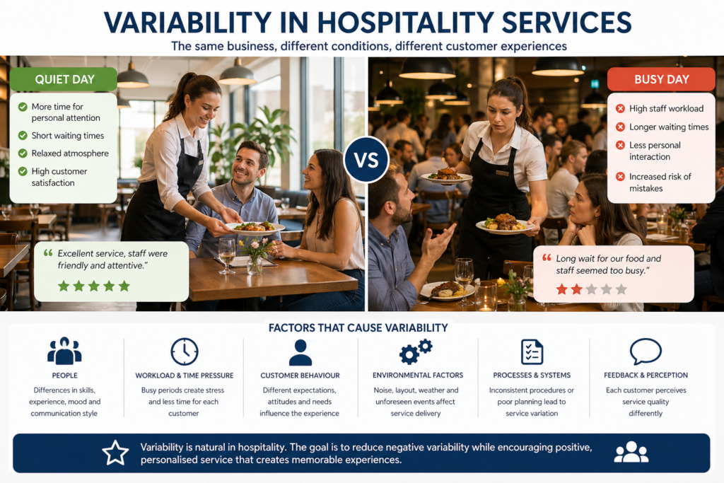 , Variability in Hospitality Service Delivery: Implications for Consistency, Customer Satisfaction and Managerial Control