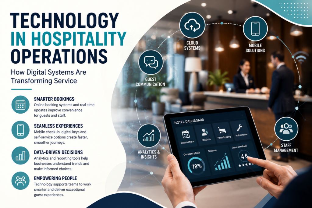 , Technology in Hospitality Operations: How Digital Systems Are Transforming Service