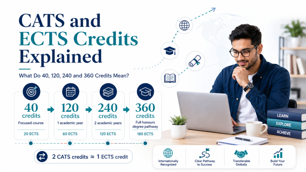 , CATS and ECTS Credits Explained: What Do 40, 120, 240 and 360 Credits Mean?