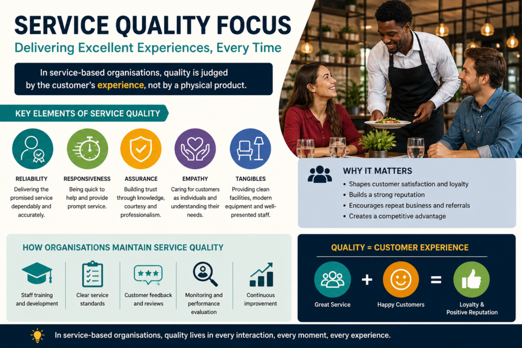 , Service Quality in Service-Based Organisations: Why It Matters More Than Product Quality