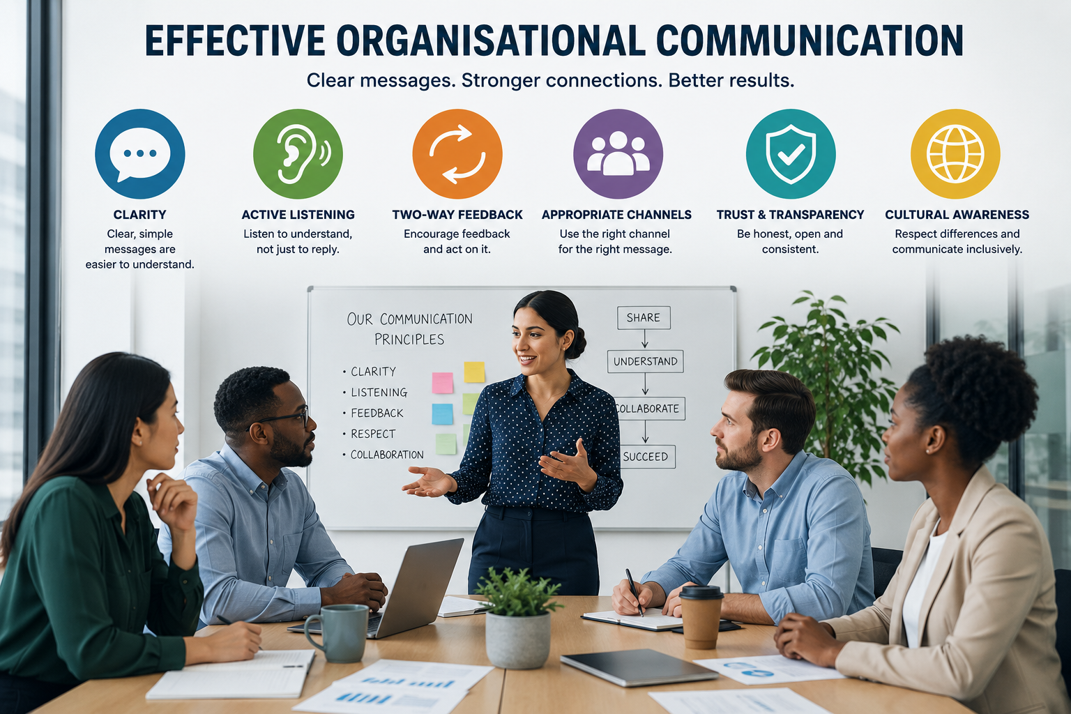 Key Features of Effective Organisational Communication - Click College