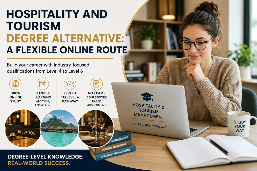 hospitality and tourism management courses, Hospitality and Tourism Degree Alternative: A Flexible Online Route