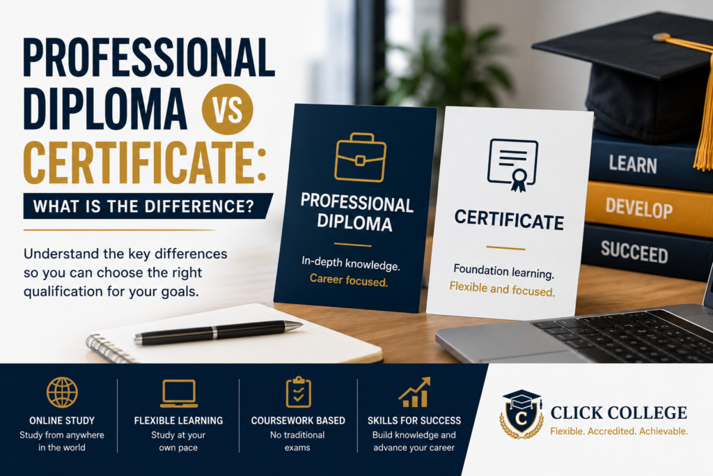 hospitality and tourism management courses, Professional Diploma vs Certificate: What Is the Difference?