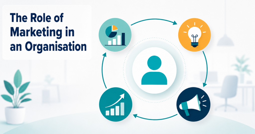 The Role of Marketing in an Organisation | Click College, What Is the Role of Marketing in an Organisation?